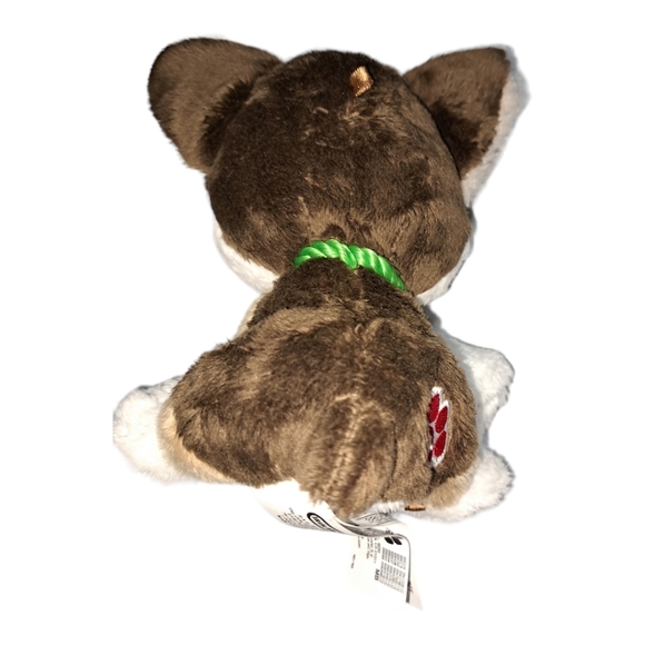 Little Tikes Plush Stuffed Corgie Puppy Dog Brown Tan Green Eyes - Picture 2 of 6